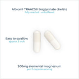 Rational Nutrition Magnesium Bisglycinate Chelate 200mg ingredients list
