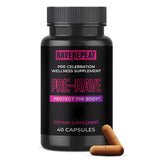 Rave Repeat Pre-Rave Supplements 60 capsules front view