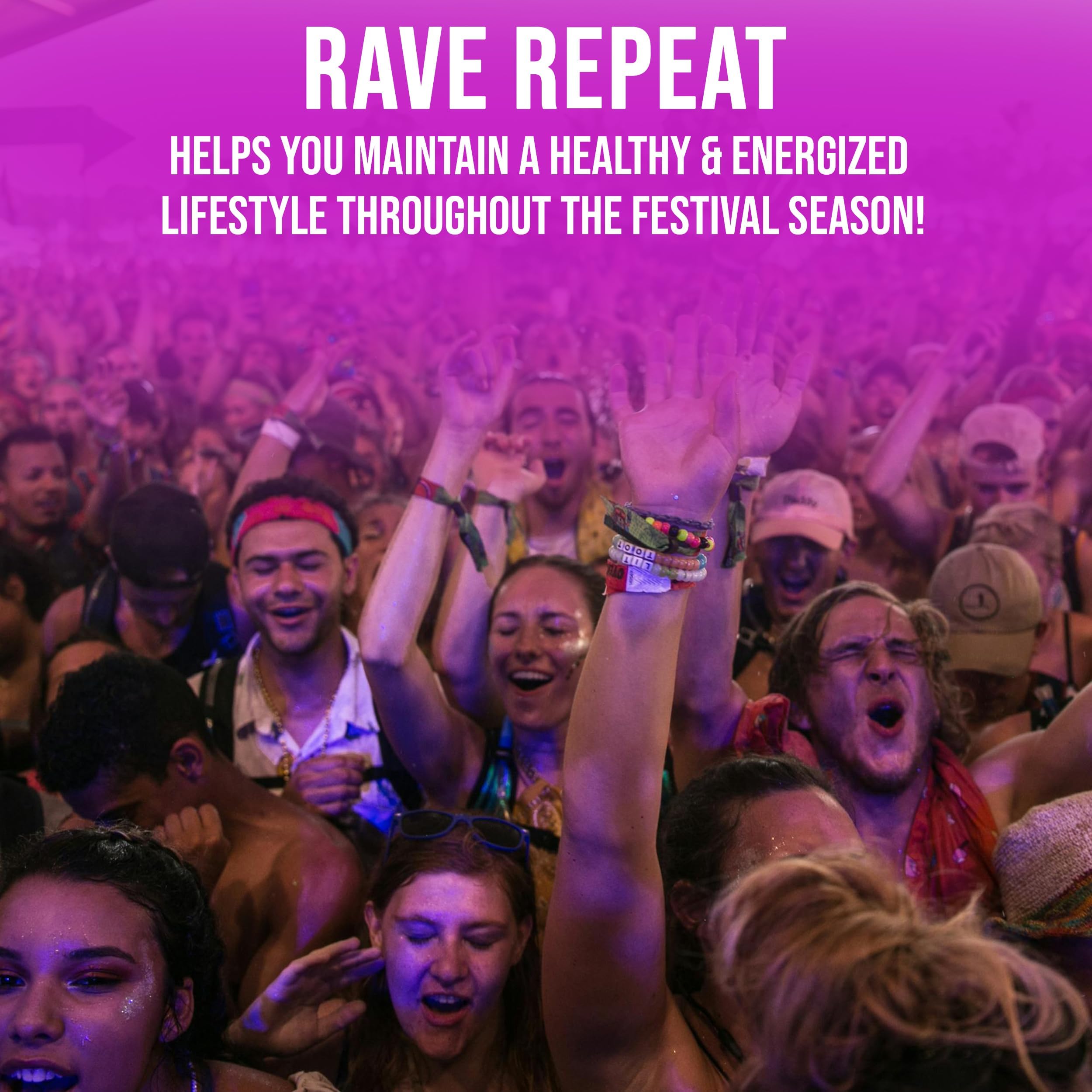 Rave Repeat Pre-Rave Supplements ingredients list