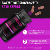 Rave Repeat Pre-Rave Supplements lifestyle scene