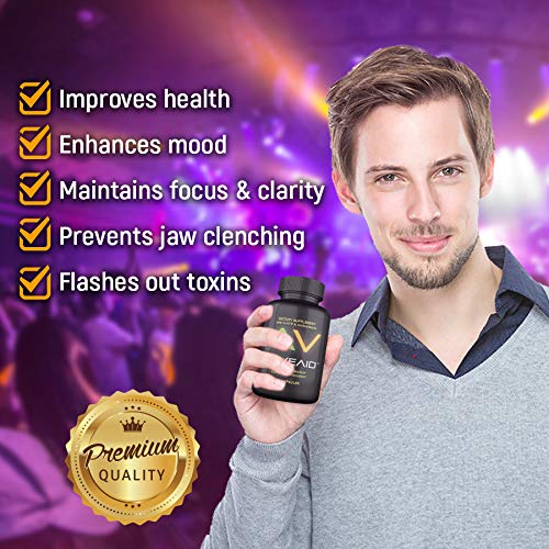 RaveAid Multivitamins packaging with ingredients list