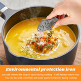 Ravionell Iron Fish Cooking Tool in a pot of soup