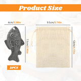Ravionell Iron Fish Cooking Tool in reusable storage bag