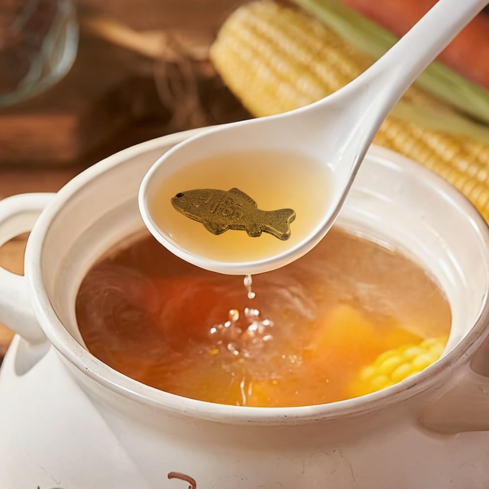 Ravionell Iron Fish Cooking Tool with cooking utensils