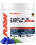 RAW Creatine Gummies front view with packaging