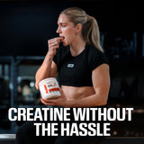 RAW Creatine Gummies nutritional information on packaging
