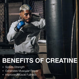 RAW Creatine Monohydrate 150g back view