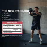 RAW Creatine Monohydrate Fruit Punch 227g ingredients list