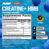 RAW Creatine Plus Blue Raspberry 290g packaging