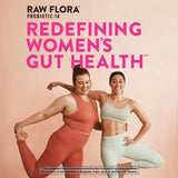 Raw Flora Women's Probiotic 50 Billion CFU capsule vegan label