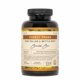 RAW Forest Foods Pine Pollen and Nettle Root Elixir Capsules front view