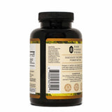 RAW Forest Foods Pine Pollen and Nettle Root Elixir Capsules on wooden table