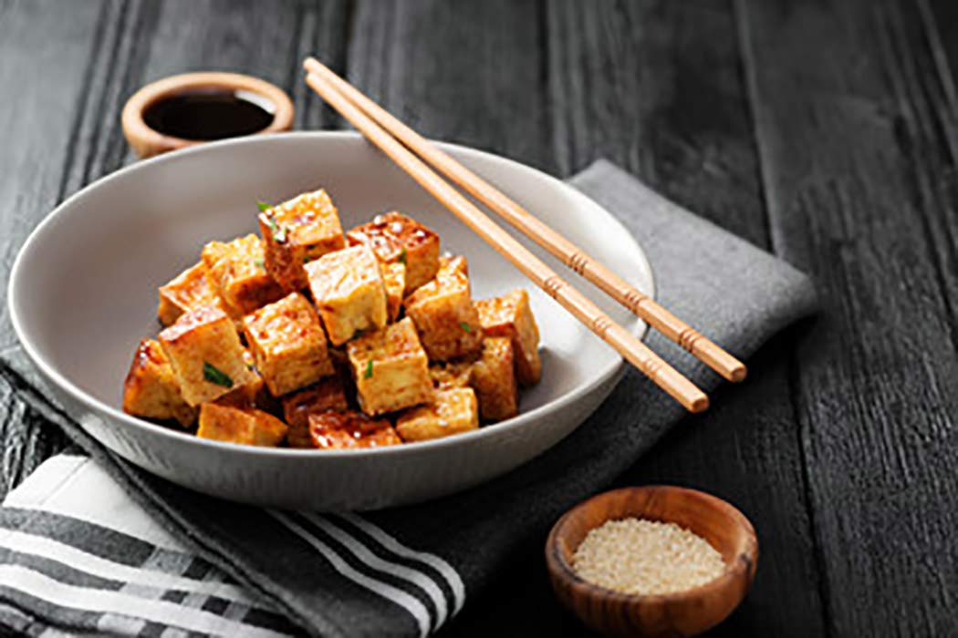 Raw Garden Magnesium Chloride Nigari Flakes in a bowl for tofu preparation