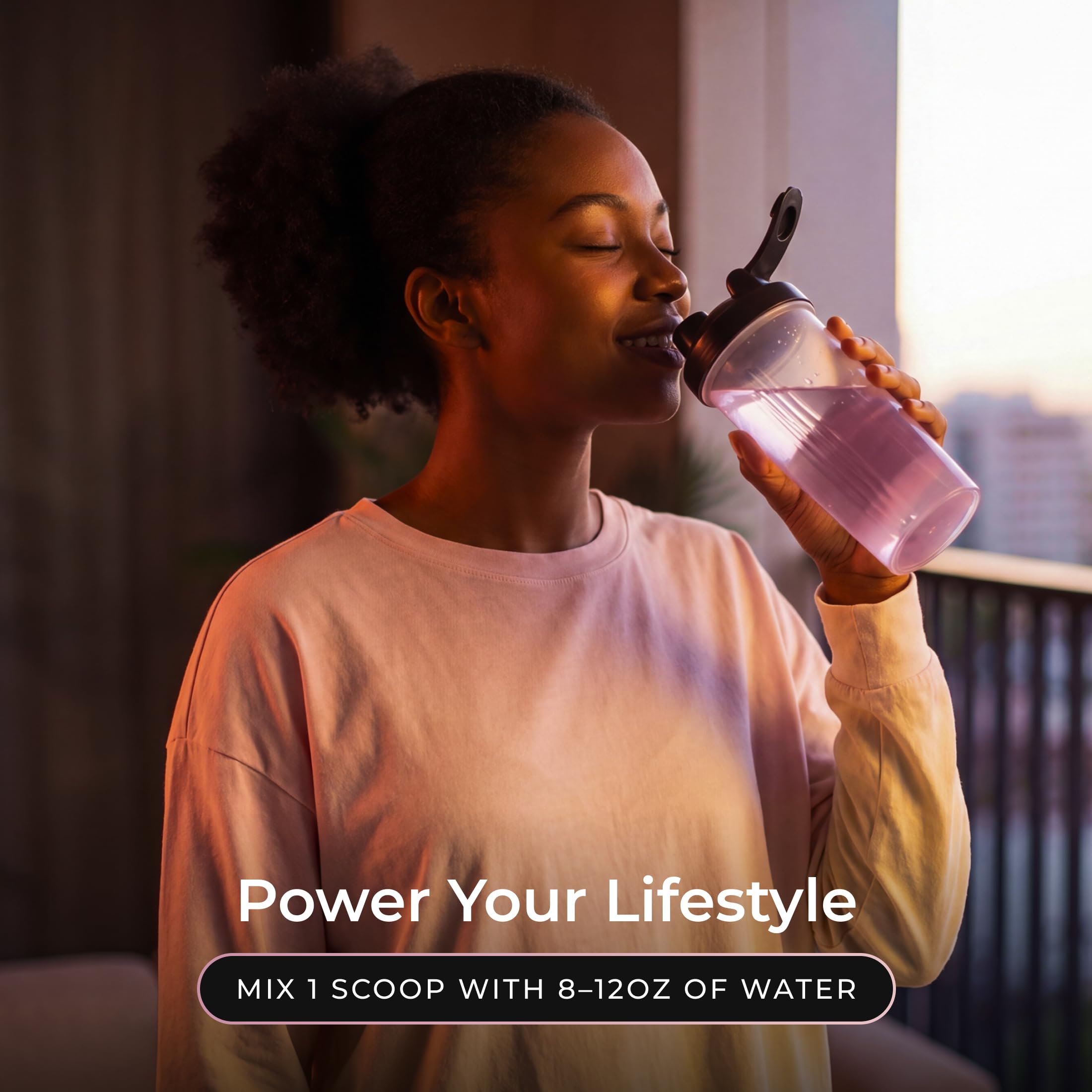 RAW Synergies Amino Slim lifestyle scene with fitness gear