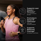 RAW Synergies Amino Slim mixed in water