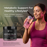 RAW Synergies Amino Slim packaging side view