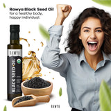 RAWYA Black Seed Oil packaging details