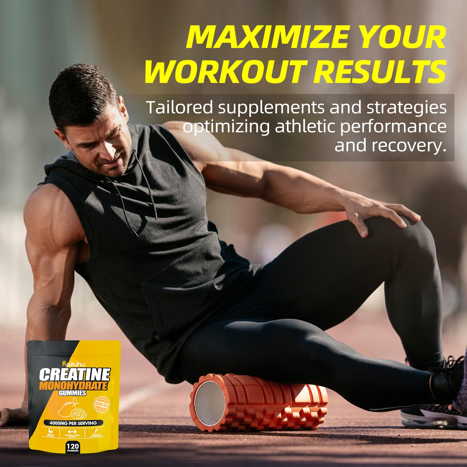Razuhu Creatine Monohydrate Gummies nutritional information
