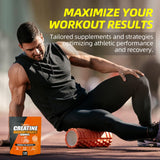 Razuhu Creatine Monohydrate Gummies with dosage instructions