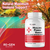 Re+Gen Nutrition Healing Power Vanish supplement ingredients list