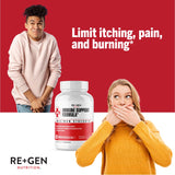 Re+Gen Nutrition L-Lysine daily wellness Support Formula capsules close-up