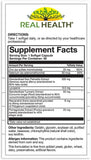 Real Health Saw Palmetto Prostate Health Supplement ingredients list