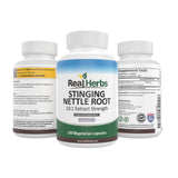Real Herbs Stinging Nettle Root Extract 750mg ingredients list