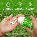 Real Ketones 7-Keto Supplement 50g side view