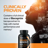 Real Ketones Bacopa Monnieri supplement top view