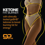 Real Ketones Belly Fat Burner Capsules bottle with label