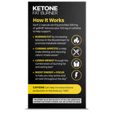 Real Ketones Belly Fat Burner Capsules opened bottle