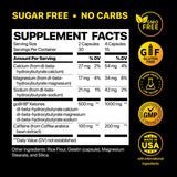 Real Ketones Belly Fat Burner Capsules side view