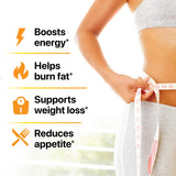Real Ketones Belly Fat Burner Capsules with measuring spoon