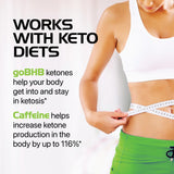 Real Ketones Keto BHB Capsules with natural caffeine