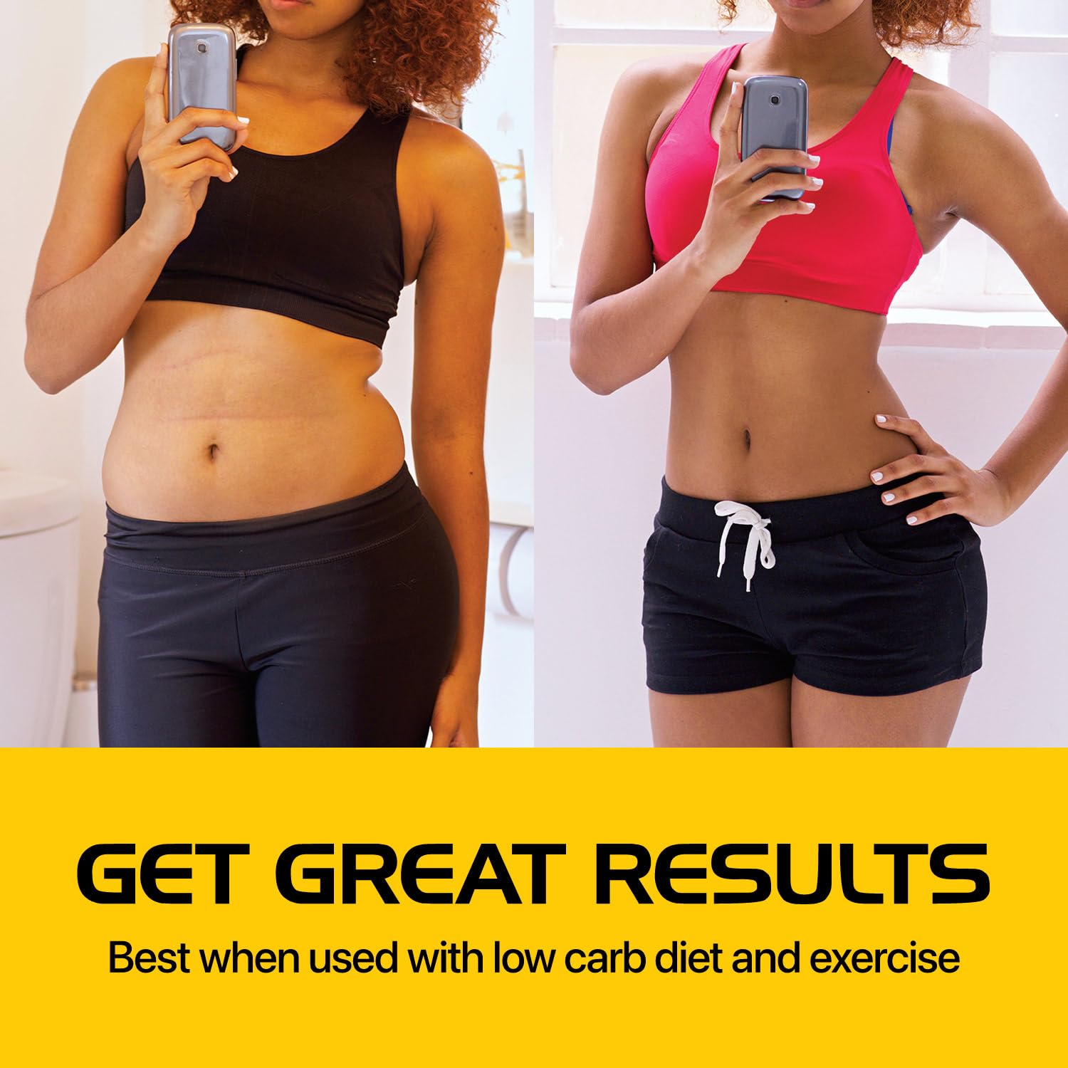 Real Ketones LIPO BURN Keto BHB Capsules on a wooden table