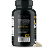 Real Ketones LIPO BURN Keto BHB Capsules opened bottle