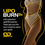 Real Ketones LIPO BURN Keto BHB Capsules side view