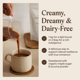 Real Mushrooms Coconut Creamer with ingredients