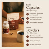 Real Mushrooms Red Reishi Mushroom Extract nutritional information