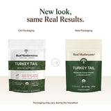 Real Mushrooms Turkey Tail Mushroom Extract 45g packaging