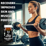 Real Naturals Black Ginger Supplement packaging with natural background