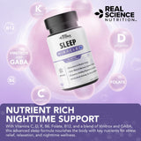 Real Science Nutrition Sleep Miracle capsule in hand