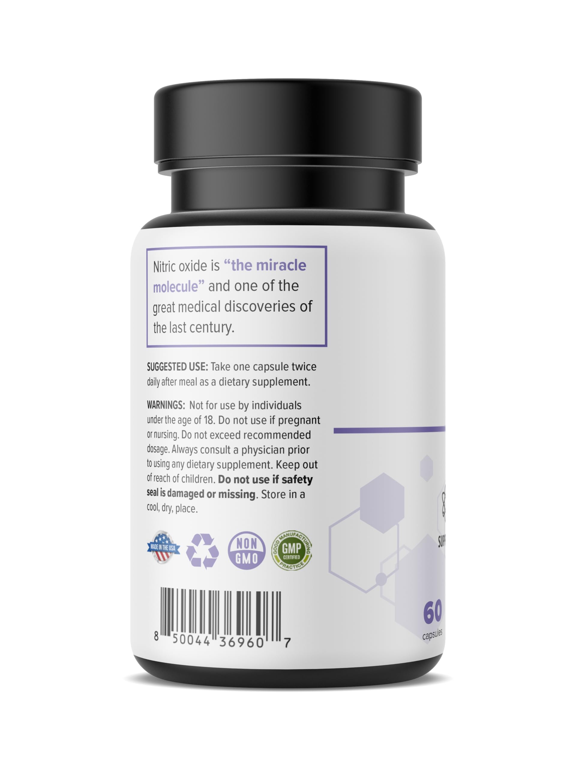 Real Science Nutrition Sleep Miracle capsules on a table