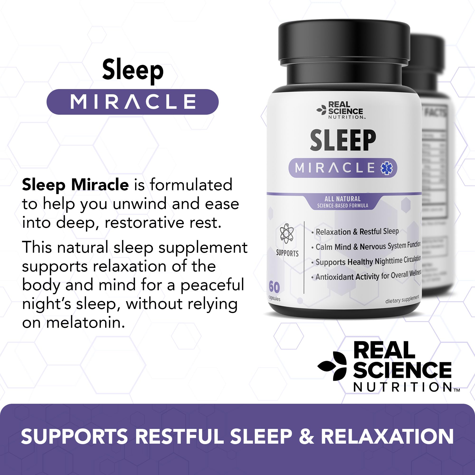 Real Science Nutrition Sleep Miracle ingredients list