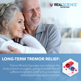 Real Science Nutrition Tremor Miracle Capsules close-up of capsules