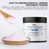 Real Science Nutrition Tremor Miracle Powder mixed in water