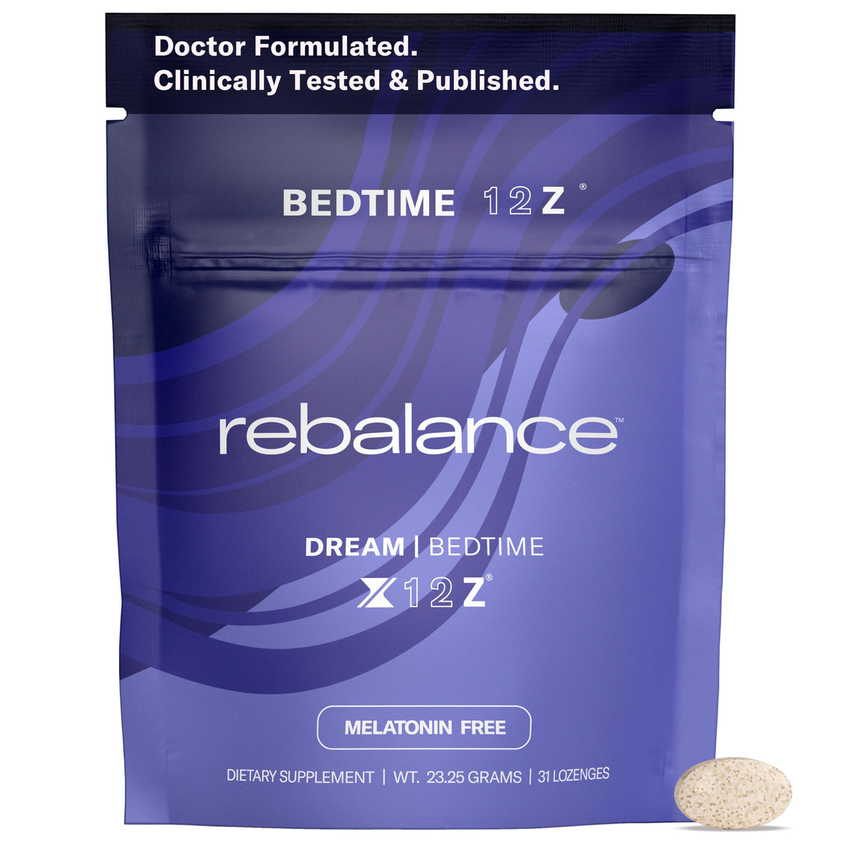 Rebalance Dream Sleep Mints front view with packaging