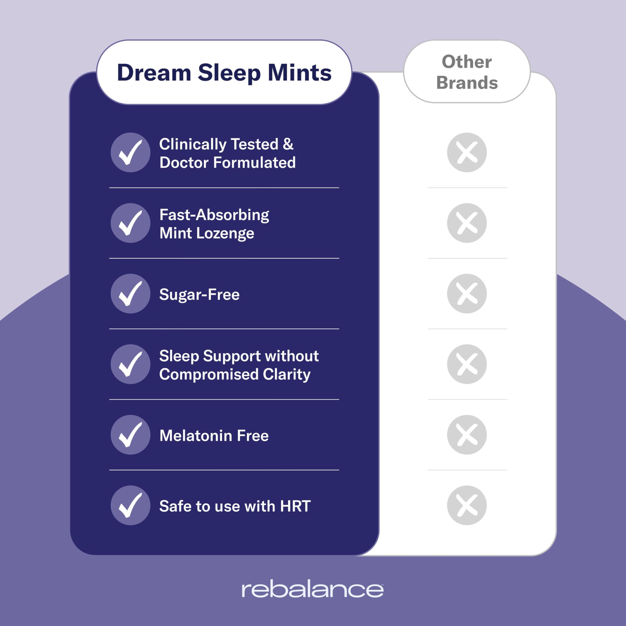 Rebalance Dream Sleep Mints in a lifestyle setting