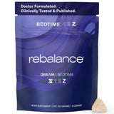 Rebalance Dream Sleep Mints packaging front view with 31 lozenges