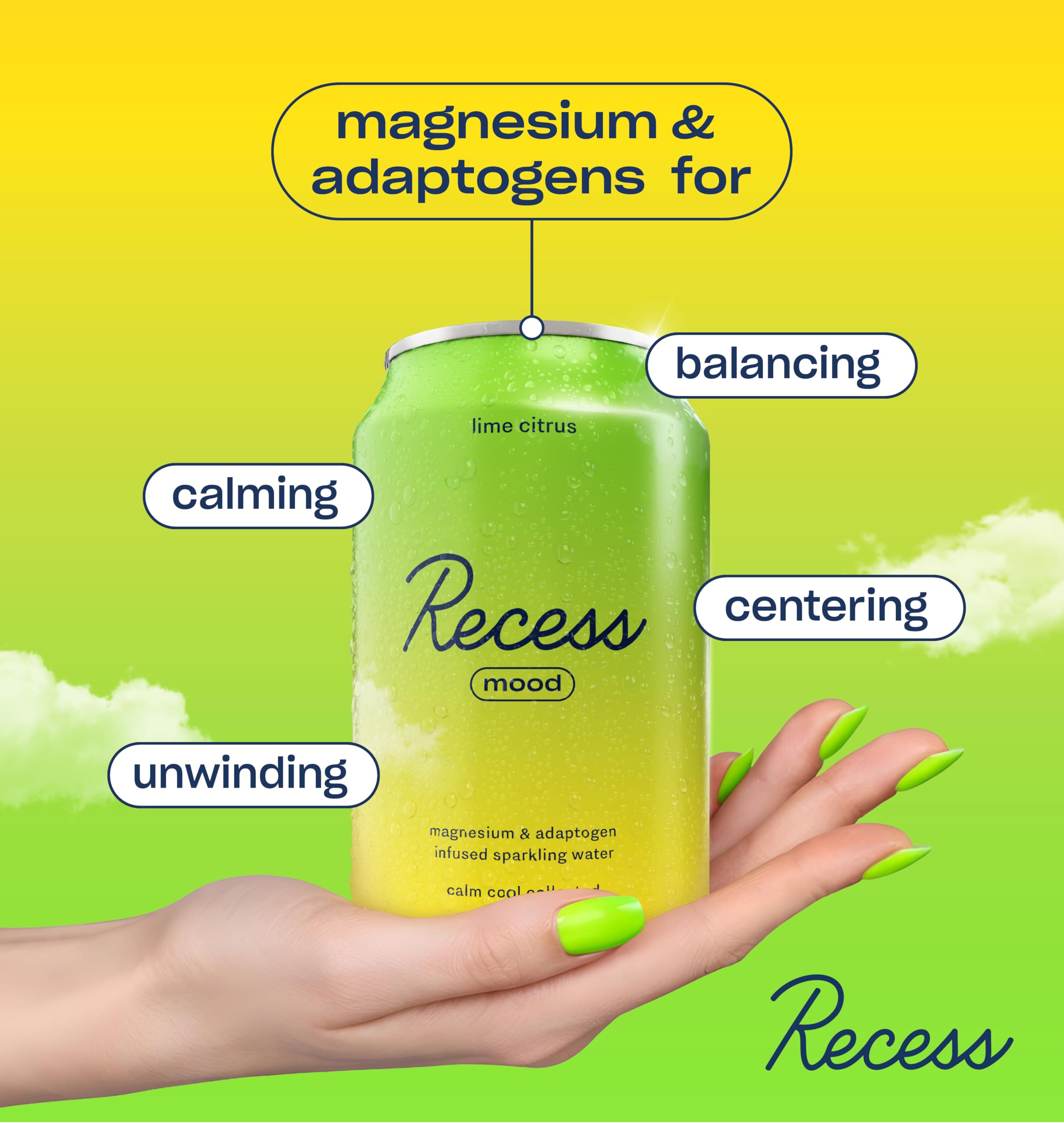 Recess Grapefruit Tangerine flavour can